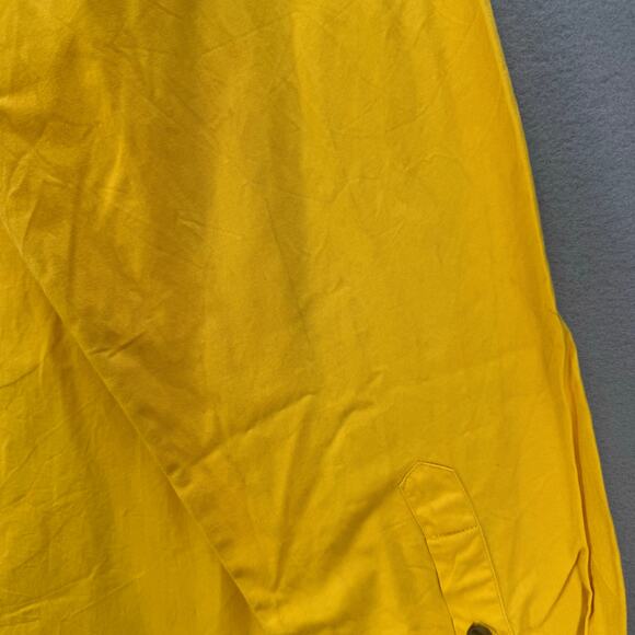 Wrangler Button Down Shirt Men's XL Yellow Rodeo Dress Shirt Copper Embroidery - Picture 6 of 8